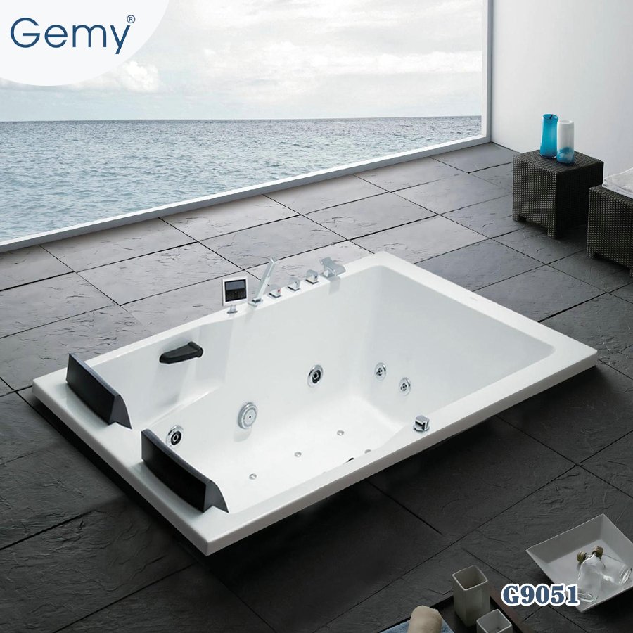 Giới thiệu về bồn tắm massage GEMY-9051