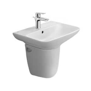 Chậu Lavabo Inax AL-289V/L-288VC Treo Tường Chân Ngắn Aqua Ceramic