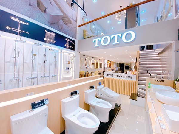 Cửa hàng chuyên thiết bị vệ sinh Toto
