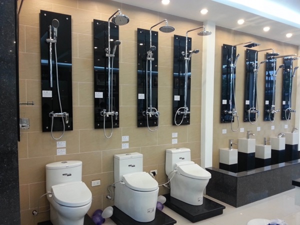 Showroom cung cấp thiết bị vệ sinh uy tín