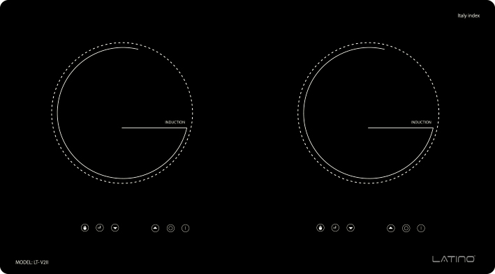 BẾP ĐIỆN TỪ LATINO LT-V2II