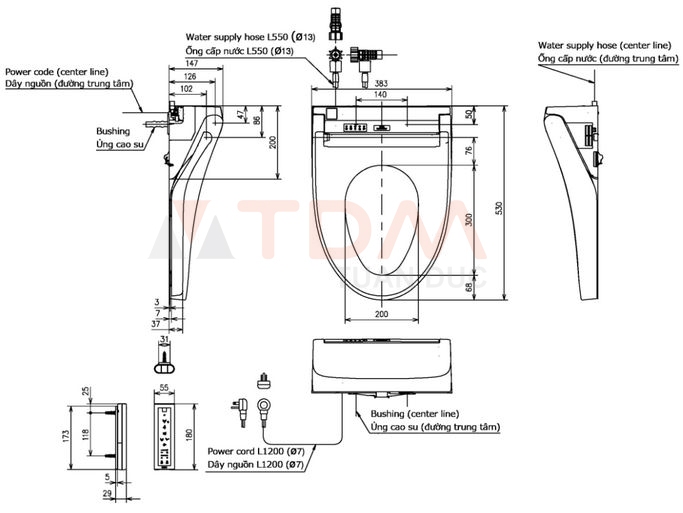 TOTO TCF24460AAA