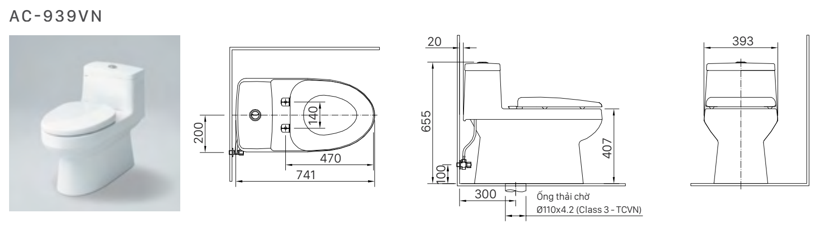 Đặc điểm nổi bật của Nắp shower Toilet CW-H18VN