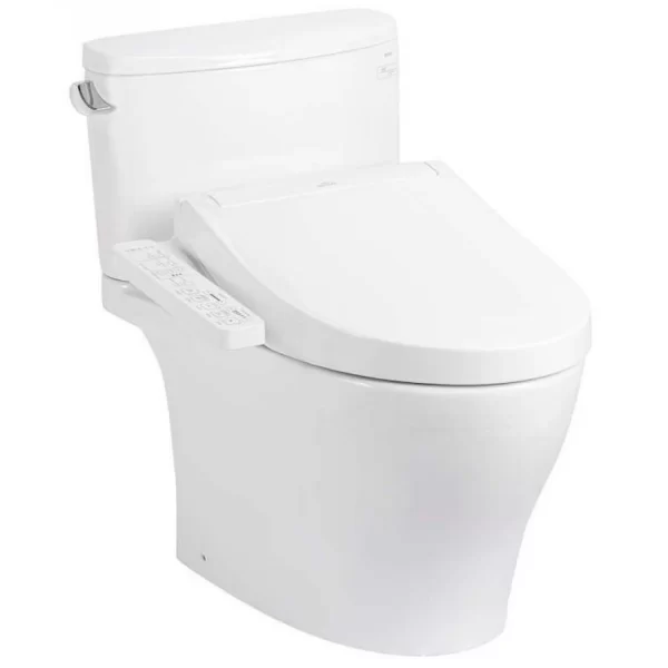 Bồn Cầu Điện Tử TOTO CS767CRW17 Nắp Rửa Washlet TCF23460AAA C2 Giấu Dây Bồn Cầu Vệ Sinh