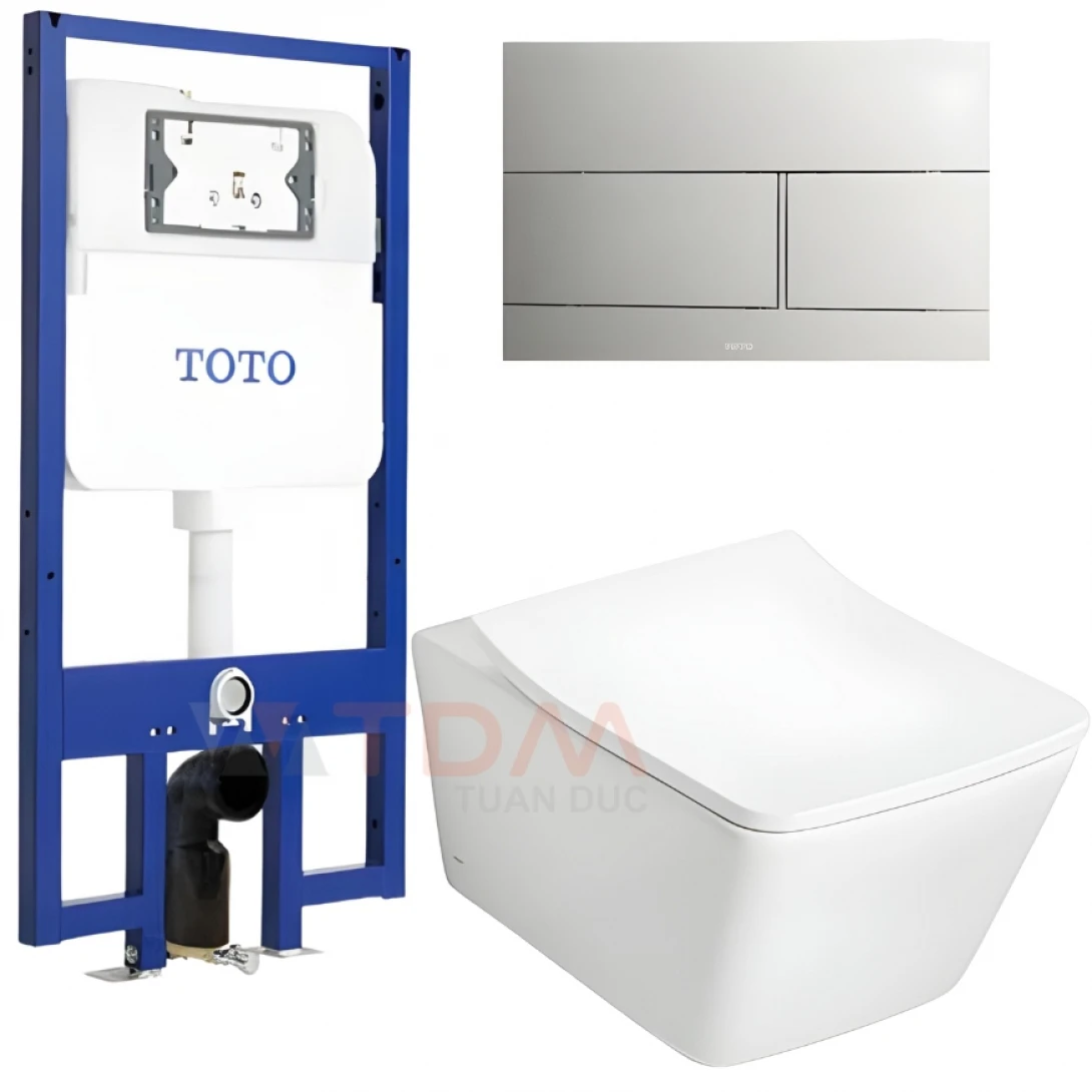 Bồn Cầu TOTO CW522A/TC512A/WH172A/MB171M#SS Treo Tường - Tuấn Đức