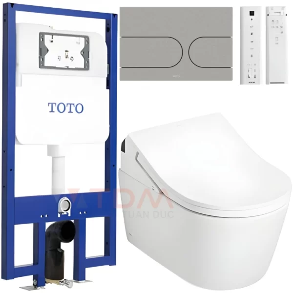 Bồn Cầu TOTO CW542ME5UNW1/TCF794CZ/WH172AT/MB175M Treo Tường Bồn Cầu Thông Minh