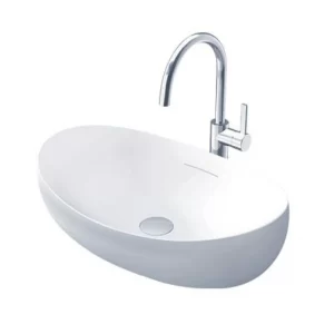 Chậu Rửa Mặt Lavabo TOTO PJS01WE Đặt Bàn Chậu Rửa Lavabo