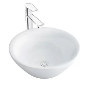 Chậu Rửa Lavabo Inax L-445V Đặt Bàn Tròn Chậu Rửa Lavabo