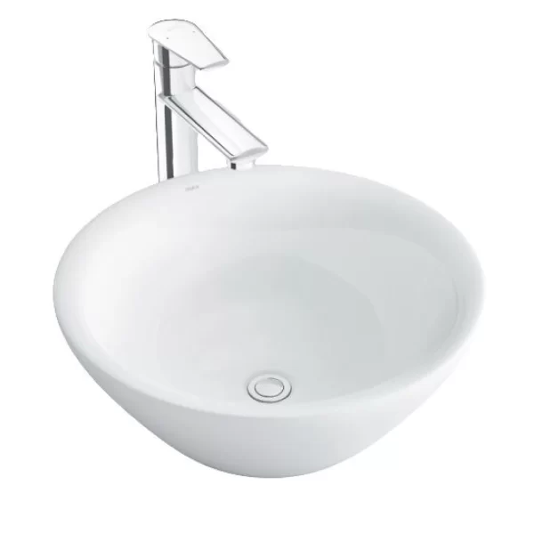 Chậu Rửa Lavabo Inax L-445V Đặt Bàn Tròn Chậu Rửa Lavabo