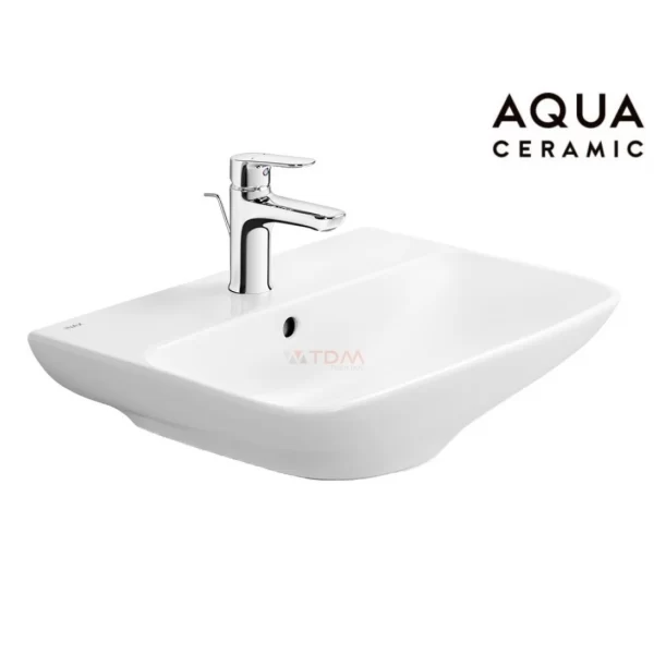 Chậu rửa mặt lavabo Inax AL-289V treo tường Aqua Ceramic 500x400 mm - Tuấn Đức