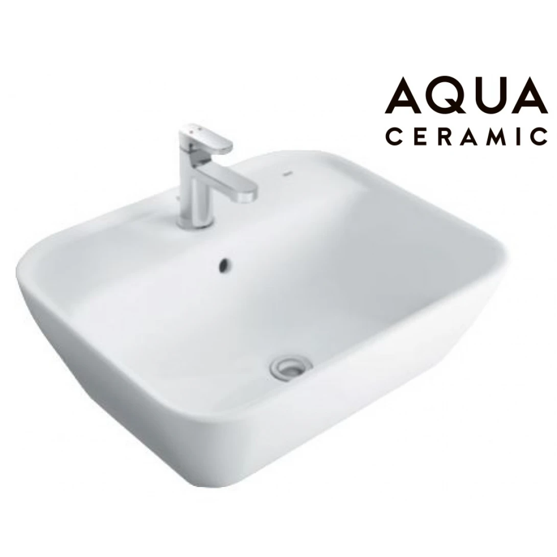 Chậu Rửa Lavabo Inax AL-296V Đặt Bàn AquaCeramic Chậu Rửa Lavabo