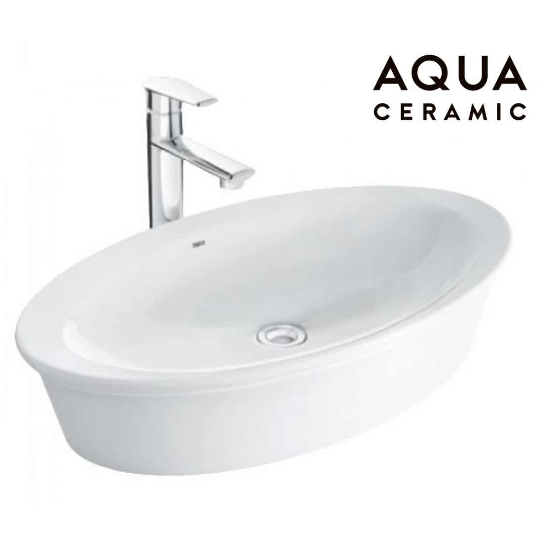 Chậu Rửa Lavabo Inax AL-300V Đặt Bàn Aqua Ceramic Chậu Rửa Lavabo