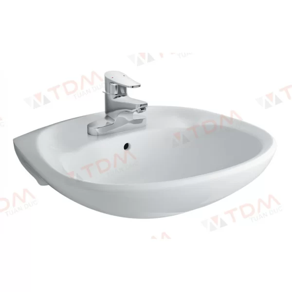 Chậu Rửa Lavabo Inax L-284V Treo Tường 495x425 mm - Tuấn Đức