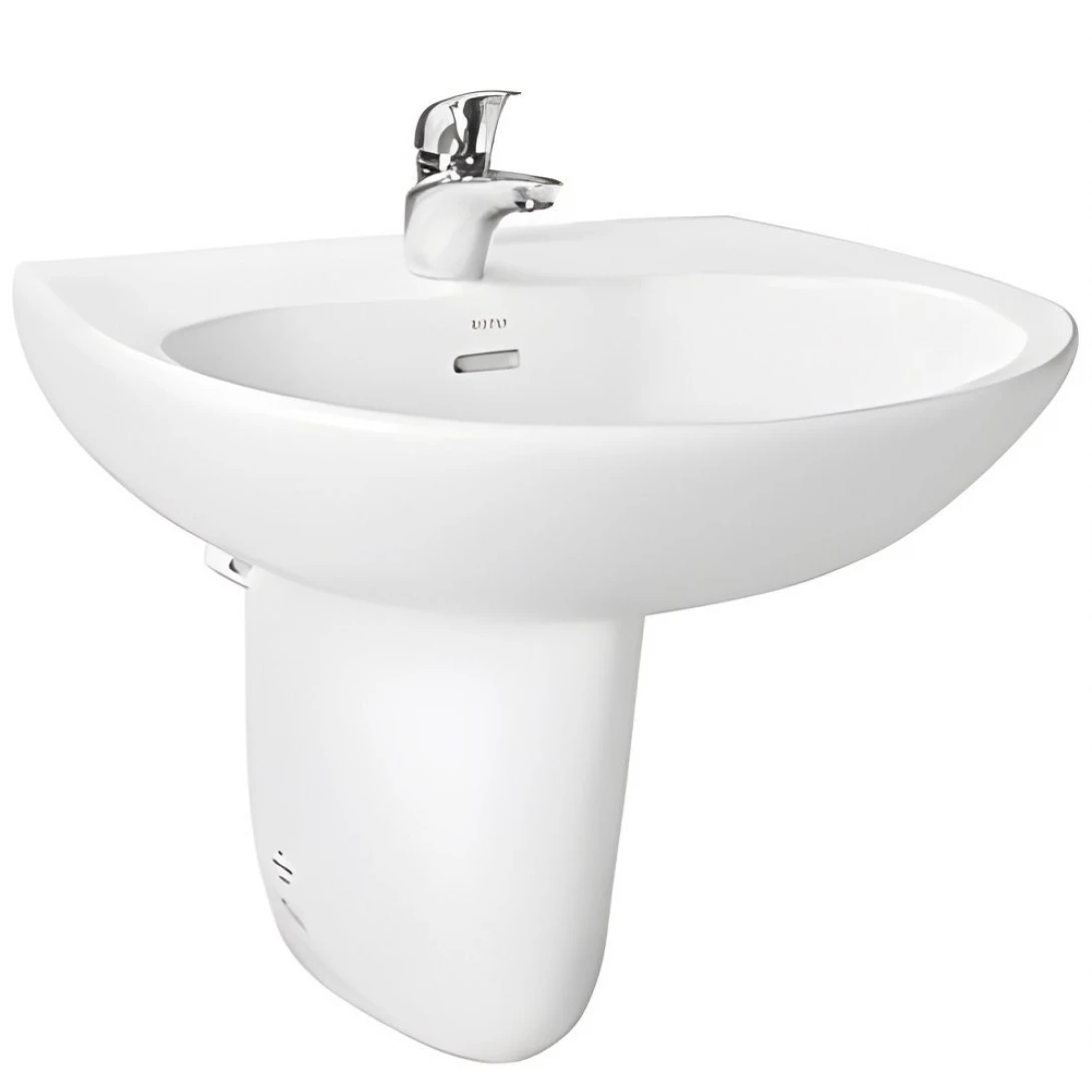 Lavabo TOTO LHT239CR Treo Tường Chân Ngắn Chậu Rửa Lavabo