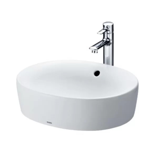 [HTK] Chậu Rửa Mặt Lavabo TOTO LW760LB Đặt Bàn Chậu Rửa Lavabo