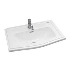 Chậu Rửa Mặt Lavabo TOTO LW781CJ Dương Vành Chậu Rửa Lavabo