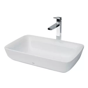 Chậu Rửa Lavabo TOTO PJS06WE#GW Đặt Bàn Trắng Bóng Chậu Rửa Lavabo