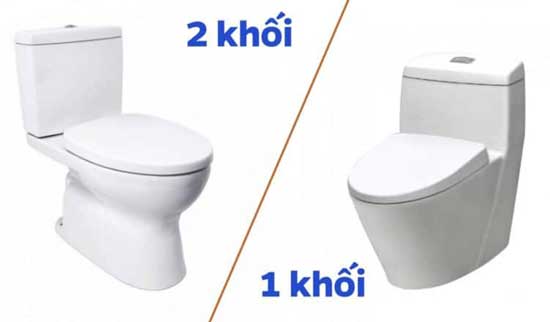 Nên mua bồn cầu 1 khối hay 2 khối cho phòng tắm hiện đại?