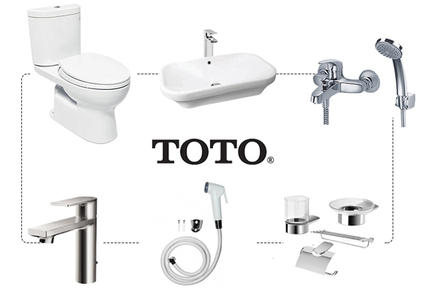 Các dòng sản phẩm nổi bật của thương hiệu TOTO