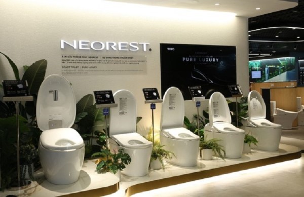 Bồn cầu thông minh Neorest là sản phẩm đột phá của thiết bị vệ sinh TOTO
