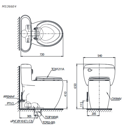 toto ms366e4a