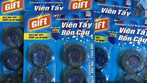 Cách sử dụng viên thả bồn cầu Cif