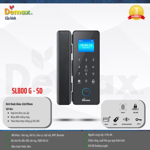 demax sl800 gsd