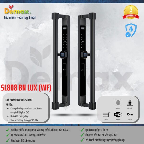 demax sl808 bn lux wf