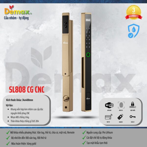 demax sl808 cg cnc