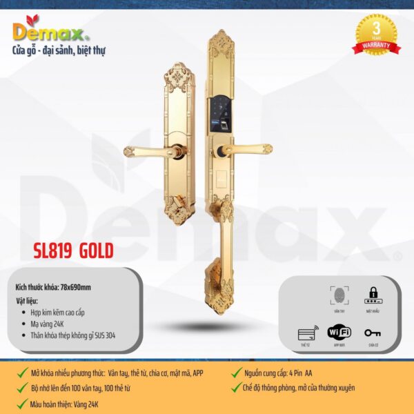 demax sl819 gold