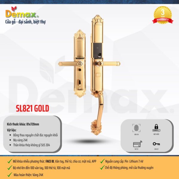 demax sl821 gold