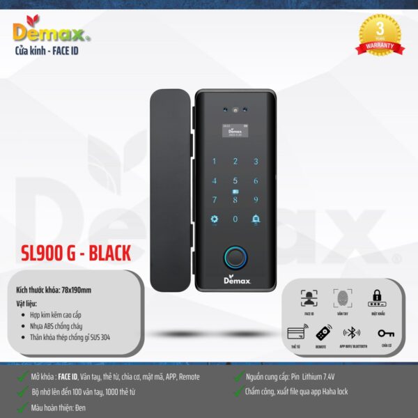 demax sl900 g black