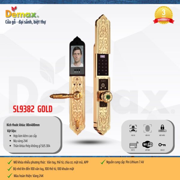 demax sl9382 gold