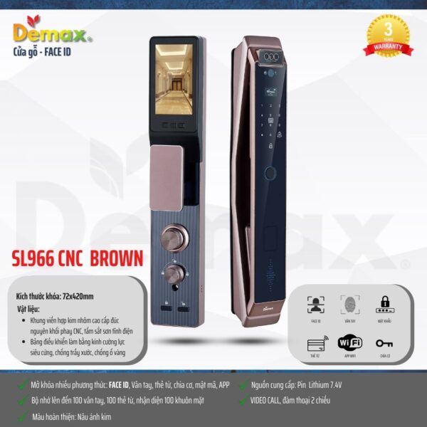 demax sl966 cnc brown 2