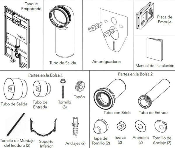 Chuẩn bị dụng cụ, thiết bị lắp đặt bồn cầu treo âm tường